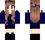 blue girl