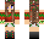 christmas girl skin