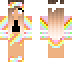 rainbow girl