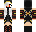 red and gold ninja
