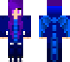 aqua blue dragons skin
