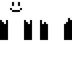 black and white
