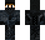 black ninja with bandana