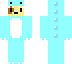 blue dino puppy