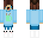 blue sweater