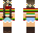 carnavals skin noalabeertje met mondkapje