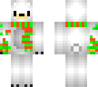 christmas polar bear