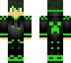 edited cool green guy