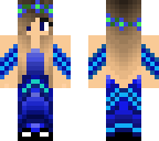 flower girl blue
