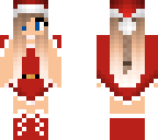 girl in santa outfit