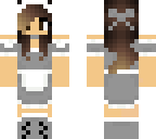 my skin as a kawaii maid