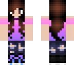 ombre shirt girl