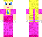 peach with twin tails