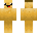 potato with mask