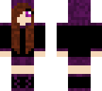 purple emo girl