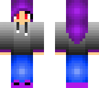 purple hair gurl