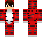 red tiger onezie