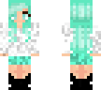 a pretty blue girl