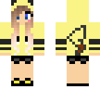 amber as pikachu