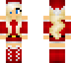 blonde santa