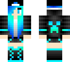 blue creeper girl
