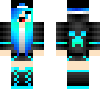 blue creeper girl