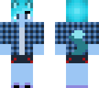 blue skin