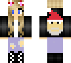 christmas skin girl