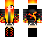 cool fire girl