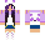 cute purple panda