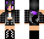 dark purple emo gurl