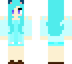 edited version of the cute cat girl