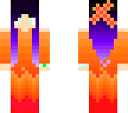 girl with fire