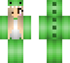 green dino skin