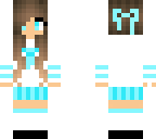 kawaii turquoise japane school girl