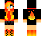 mega fire girl