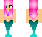 mermaid skin girl