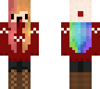 rainbow chibi christmas
