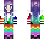 rainbow girl