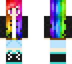 rainbow girl