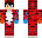 red tiger onezie v2
