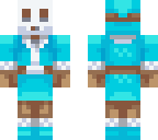 winter shy guy light blue