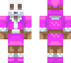 winter shy guy pink