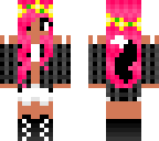 xxpink_wolfxx flannel and flower crown