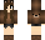 bear girl brown