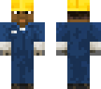 black builder construction worker