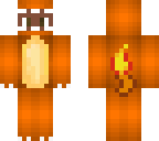black guy as charmander