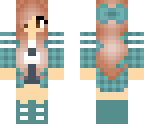 blue bow girl