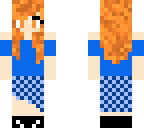 blue girl