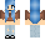 blue girl